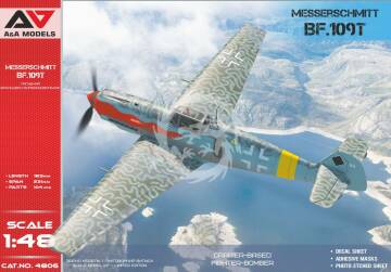 Lotniskowy Bf.109T A&A Models by A&A Models 4806 skala 1/48