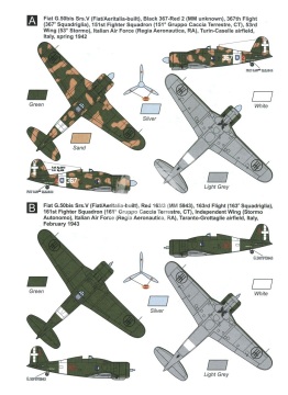 Model plastikowy Fiat G.50/50bis ‘Italian Arrow’ Mark I MKM144128 1/144