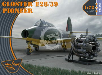 GLOSTER E28/39 Pioneer Clear Prop CP72001 skala 1/72