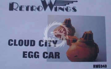 Cloud City Car Egg Plane (Complete Kit) RetrokiT RWE040 skala EGG