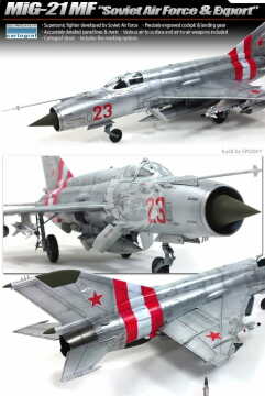 MIG-21MF Soviet Forces & Export Special Edition Academy 12311 skala 1/48