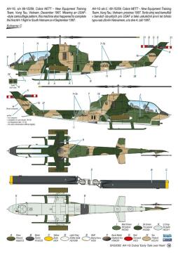 AH-1G Cobra 'Early Tails over Nam' Hi-Tech Kit Special Hobby SH32082 skala1/32