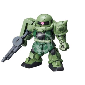 Model plastikowy SD Gundam Cross Silhouette Zaku II, Bandai Spirits 0230353, brak skali.