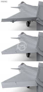 PREORDER - Chinese J-20 Stealth Fighter Meng Model LS-002 skala 1/48