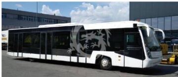 Autobus lotniskowy Cobus 3000 - Banzai 144503 skala 1/144