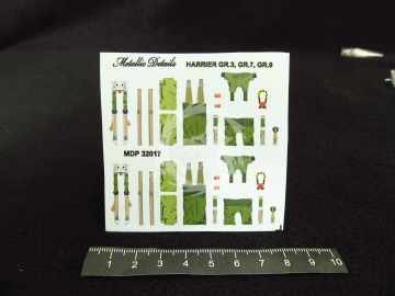 Harrier GR.3, GR.7, GR.9 Ejection seat - Metallic Details MDR3255 skala 1/32