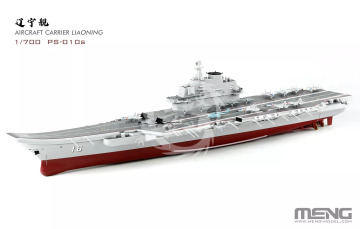  Aircraft Carrier Liaoning (Pre-colored Edition) - MENG-Model PS-010s skala 1/700