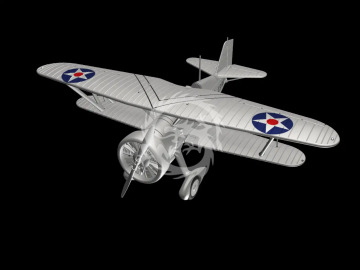 Curtiss F11C-2 Goshawk -  Metallic Details MDR14450 skala 1/144