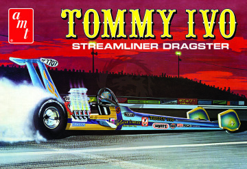 STREAMLINER DRAGSTER TOMMY IVO Retro Deluxe -  AMT 1254 skala 1/25