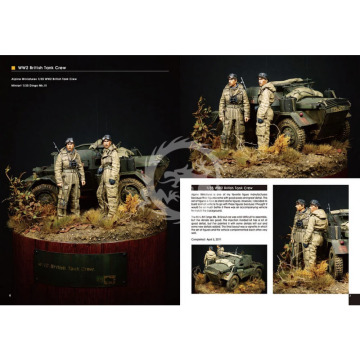 Książka - Master Yoon - The Art of Military Figures (English, 96 pages) - Wolfpack Design WPB5002