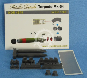 NA ZAMÓWIENIE - Torpedo Mk-54 - Metallic Details  MDR4849 skala 1/48