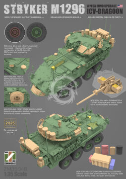  Stryker M1296 ICV-Dragoon with ESA MWO Upgrade - Zimi Model ZM35046 skala 1/35
