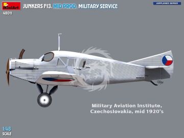 Junkers F13. Mid Prod. Military Service - MiniArt 48011 skala 1/48