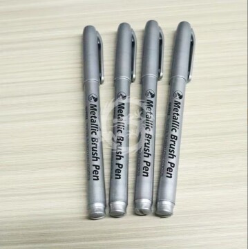 Marker chrom do plastiku - Metallic Brush pen 