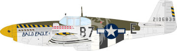  P-51B Mustang - Eduard 932011 skala 1/32