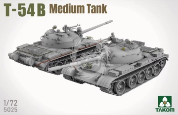  Przedsprzedaż -T-54B Medium Tank -  Takom 5025 skala 1:72