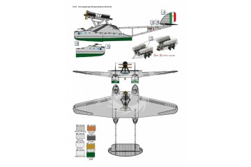 Model plastikowy Savoia-Marchetti S.55 Italian Torpedo Bomber Dora Wings DW72020 skala 1/72