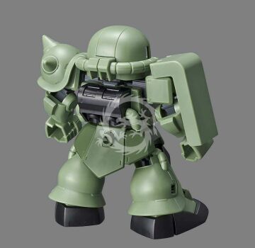 Model plastikowy SD Gundam Cross Silhouette Zaku II, Bandai Spirits 0230353, brak skali.