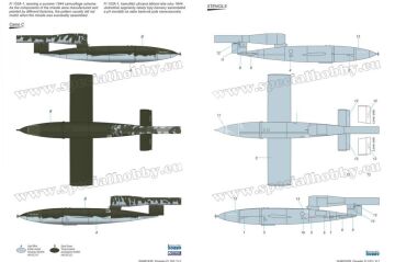 Spitfire Mk.XII against V-1 Flying Bomb Special Hobby SH48192 skala 1/48