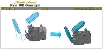 Revi 16B Gunsight Metallic Details MDR4894 skala 1/48