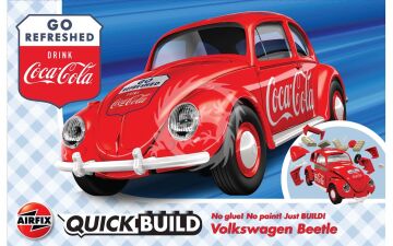 QUICKBUILD Coca-Cola VW Beatle Airfix J6048 