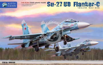 Su-27UB Flanker-C Kitty Hawk KH80168 skala 1/48