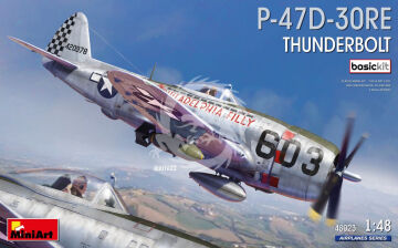 PREORDER - P-47D-30RE Thunderbolt Basic Kit MiniArt 48023 skala 1/48