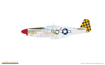 P-51B Mustang Birdcage canopy EDUARD-PROFIPACK Eduard 82107 skala 1/48