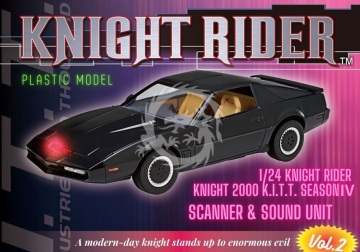 NA ZAMÓWIENIE - KNIGHT RIDER KNIGHT 2000 K.I.T.T. SEASON IV SCANNER & SOUND UNIT Aoshima AO06561 skala 1/24