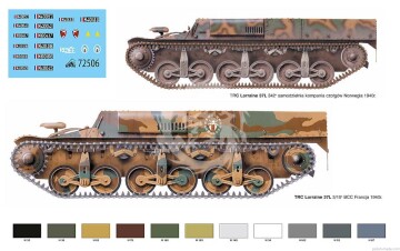 Transporter opancerzony TRC Lorraine 37L - RPM 72506 skala 1/72
