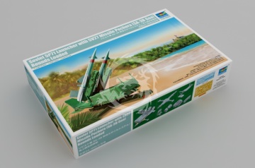 Soviet 5P71 Launcher with 5V27 Missile Pechora (SA3B Goa) Rounds Loaded - Trumpeter 02353 skala 1/35
