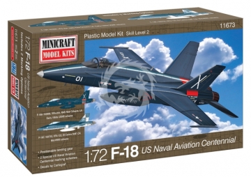 F-18 US Naval Aviation Centennial - Minicraft  11673 skala 1/72