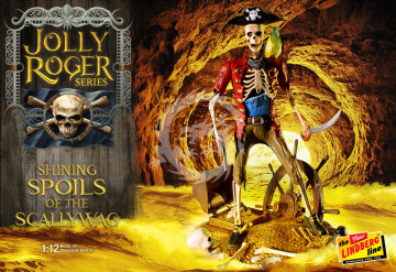 Figurka Jolly Roger Series: Lśniące łupy Scallywag - Lindberg 614 skala 1/12