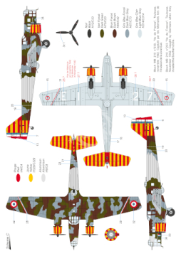 Bloch MB 210 Late - Azur FR057 skala 1/72
