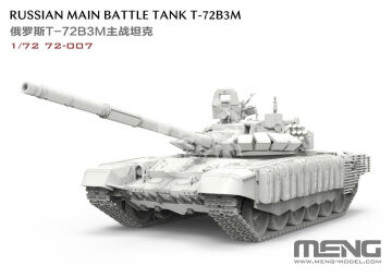 Russian Main Battle Tank T-72B3M - MENG-Model 72-007 skala 1/72