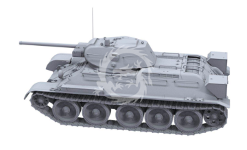 T34E First Type of Spaced Armour T34-76 (112 factory) - Border Model BT-009 skala 1/35