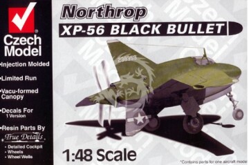Northrop XP-56 Black Bullet - Czech Model 4808 skala 1/48