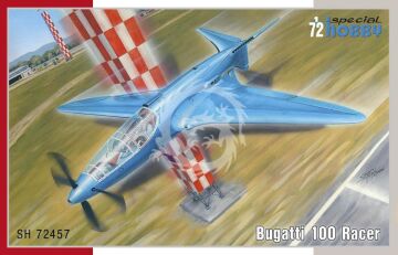 NA ZAMÓWIENIE - Bugatti 100 ‘French Racer Plane’ Special Hobby SH72457 skala 1/72