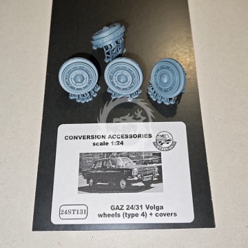 Gaz 24/31 Volga wheels (type 4 ) + converse - Start43 St131 skala 1/24