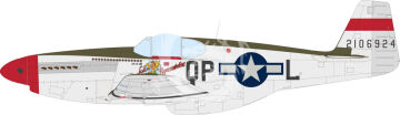  P-51B Mustang - Eduard 932011 skala 1/32