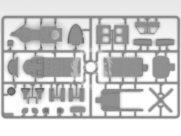 UH-60A Black Hawk with ESSS and Skis - ICM 48368 skala 1/48