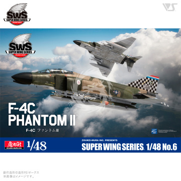 PROMOCJA - F-4C Phantom II Zoukei-Mura SWS48-06 350 skala 1/48