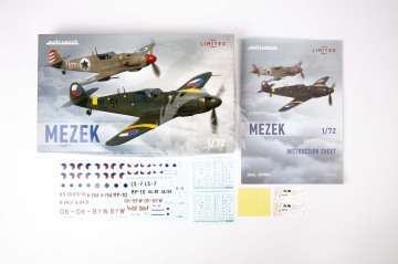 Model plastikowy Avia S-199 MEZEK Dual Combo Limited Edition Eduard 2141 skala 1/72