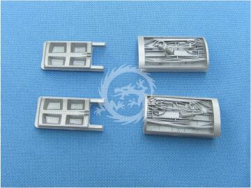 U-2A/C. Air brakes-AFV Club Metallic Details MDR48156 skala 1/48