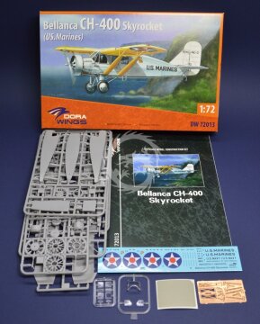 Bellanca CH-400 Skyrocket (U.S. Marines) Dora Wings DW72013 skala 1/72