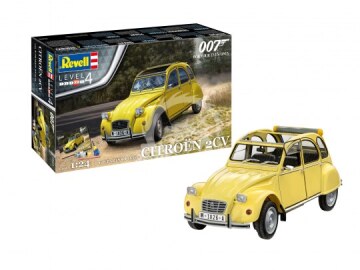 Zestaw model farby i klej - Citroen 2CV (James Bond 007) „Tylko dla Twoich oczu” - Revell 5663 skala 1/24