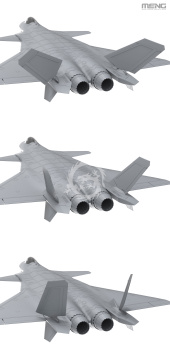 PREORDER - Chinese J-20 Stealth Fighter Meng Model LS-002 skala 1/48