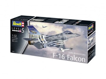 50th Anniversary F-16 Falcon Revell 03802 skala 1/32 