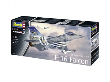 PREORDER - 50th Anniversary F-16 Falcon Revell 03802 skala 1/32 