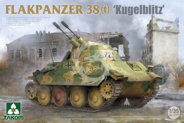 PREORDER - Flakpanzer 38(t) 'Kugelblitz' Takom TAK2179 skala 1/35